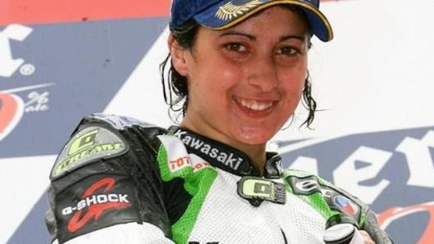 Španělská motocyklová závodnice Elena Rosellová Španělská motocyklová závodnice Elena Rosellová