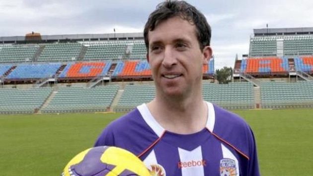 Robbie Fowler, někdejší anglický reprezentant, nyní hráč australského Perth Glory. Robbie Fowler, někdejší anglický reprezentant, nyní hráč australského Perth Glory.