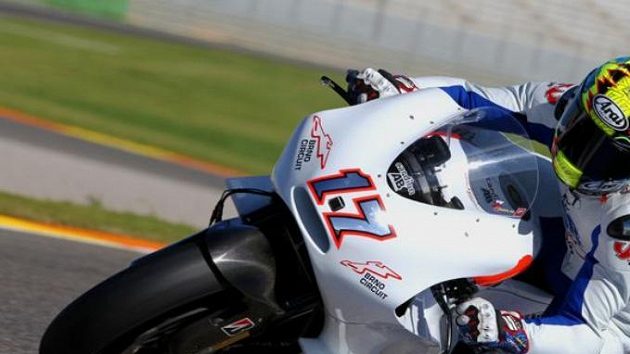 Karel Abraham při testech motocyklu Ducati ve španělském Jerezu. Karel Abraham při testech motocyklu Ducati ve španělském Jerezu.