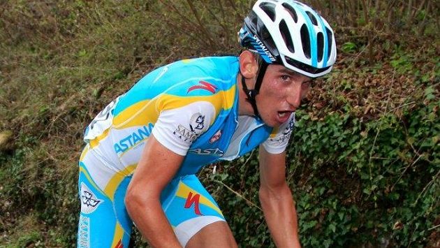 Roman Kreuziger v dresu Astany. Roman Kreuziger v dresu Astany.