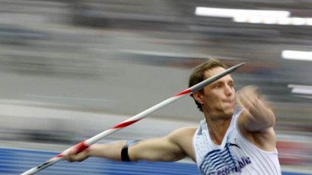 Oštěpař Vítězslav Veselý na MS v Berlíně. Oštěpař Vítězslav Veselý na MS v Berlíně.