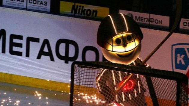 Maskot hokejistů Dynamo Riga Maskot hokejistů Dynamo Riga