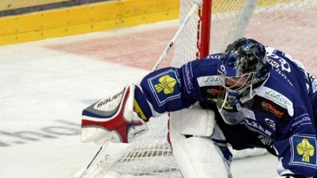 Brankář Plzně Tomáš Pöpperle Brankář Plzně Tomáš Pöpperle
