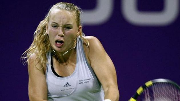Dánská tenistka Caroline Wozniacká Dánská tenistka Caroline Wozniacká