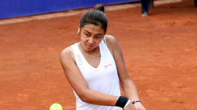 Kazašská tenistka Zarina Dijasová Kazašská tenistka Zarina Dijasová