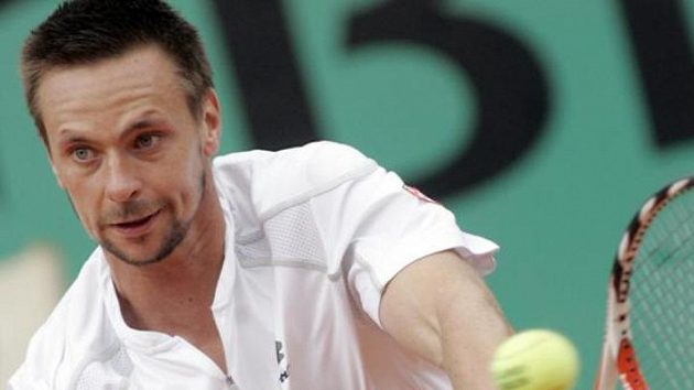 Švéd Robin Söderling při finále French Open Švéd Robin Söderling při finále French Open