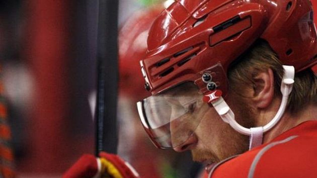 Hokejový útočník Marián Hossa Hokejový útočník Marián Hossa