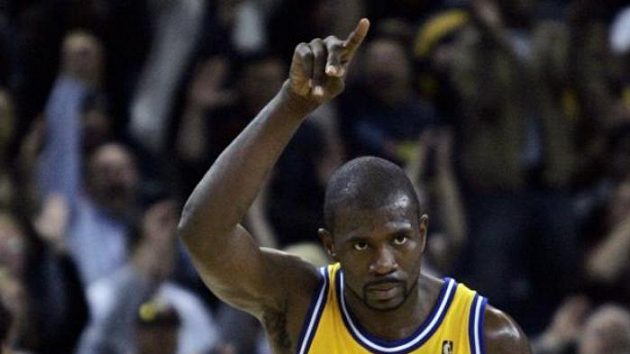 Jason Richardson z týmu Golden State Warriors. Jason Richardson z týmu Golden State Warriors.