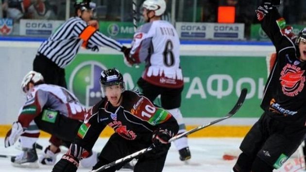 Roman Červenka v dresu Omsku Roman Červenka v dresu Omsku