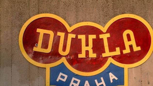 Logo Dukly Praha - ilustrační fotografie. Logo Dukly Praha - ilustrační fotografie.