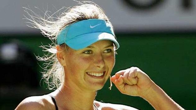 Ruská tenistka Maria Šarapovová. Ruská tenistka Maria Šarapovová.