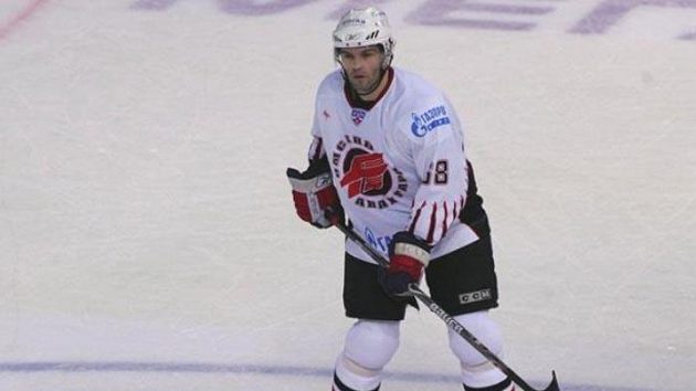 Jaromír Jágr ve svém prvním zápase v KHL Jaromír Jágr ve svém prvním zápase v KHL