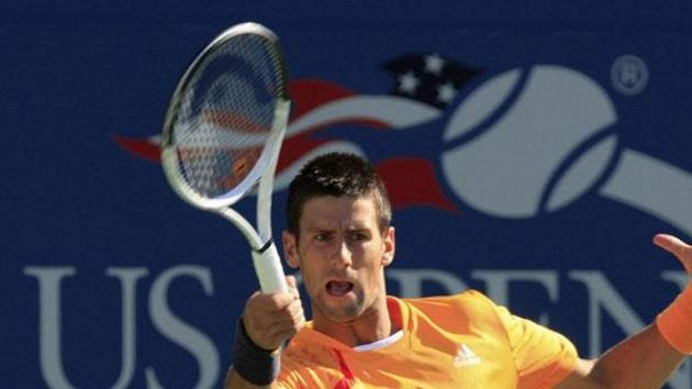 Srbský tenista Novak Djokovič na US Open Srbský tenista Novak Djokovič na US Open