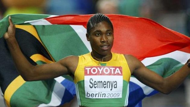 Jihoafrická běžkyně Caster Semenyová Jihoafrická běžkyně Caster Semenyová