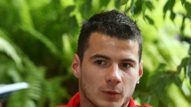 Daniel Pudil na srazu fotbalové reprezentace Daniel Pudil na srazu fotbalové reprezentace