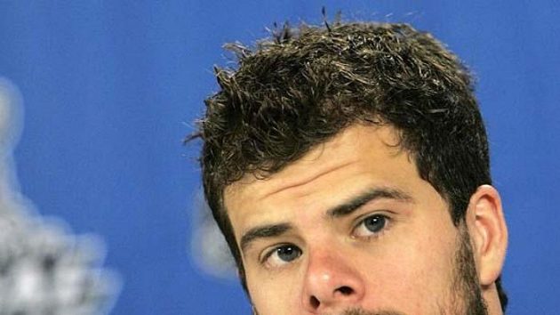 Útočník Pittsburghu Tyler Kennedy Útočník Pittsburghu Tyler Kennedy
