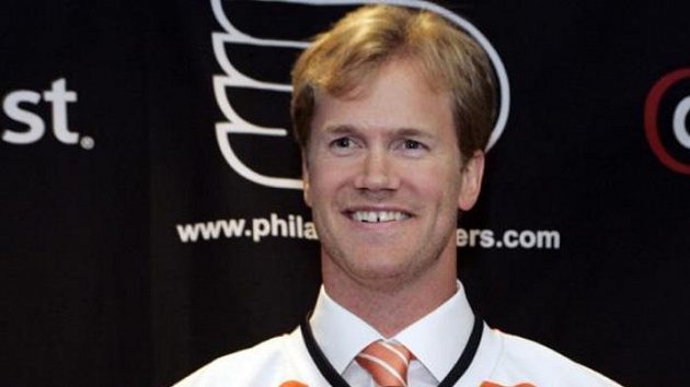 Chris Pronger v dresu Philadelphie Chris Pronger v dresu Philadelphie