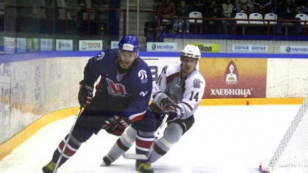 Filip Novák (vpravo) v dresu Dynama Riga Filip Novák (vpravo) v dresu Dynama Riga