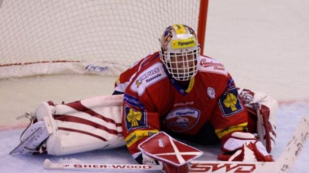 Brankář Pardubic Dominik Hašek Brankář Pardubic Dominik Hašek