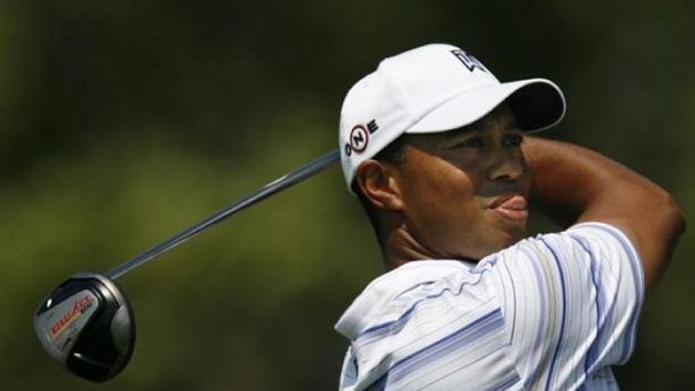 Americký golfista Tiger Woods Americký golfista Tiger Woods