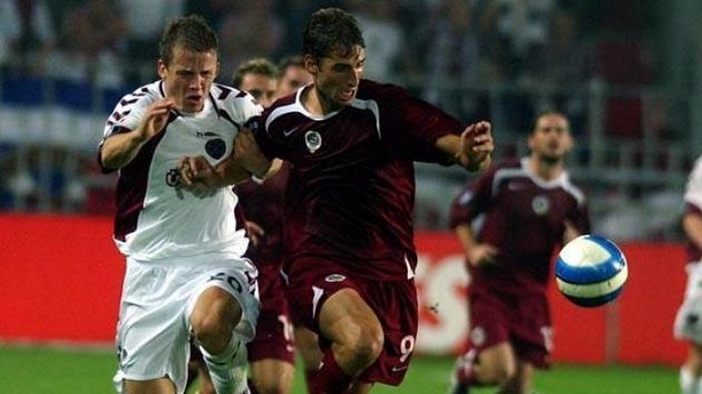Sparta v souboji s Hearts Sparta v souboji s Hearts