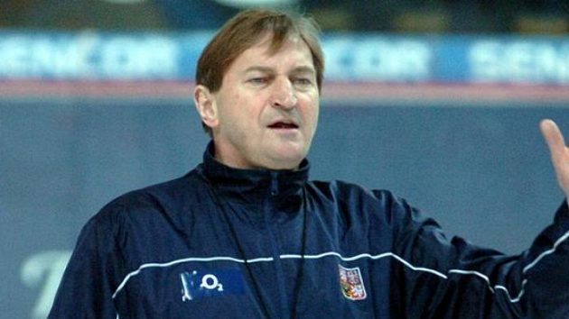 Alois Hadamczik na tréninku hokejové reprezentace Alois Hadamczik na tréninku hokejové reprezentace