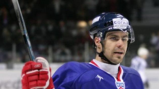 Tomáš Rolinek v dresu Magnitogorsku Tomáš Rolinek v dresu Magnitogorsku