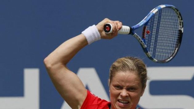 Belgická tenistka Kim Clijstersová na US Open Belgická tenistka Kim Clijstersová na US Open