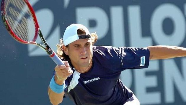 Španělský tenista David Ferrer. Španělský tenista David Ferrer.