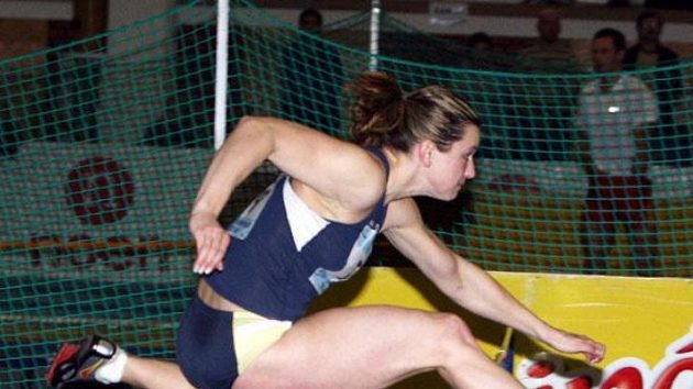 Překážkářka Lucie Škrobáková na halovém šampionátu v pražské Stromovce Překážkářka Lucie Škrobáková na halovém šampionátu v pražské Stromovce