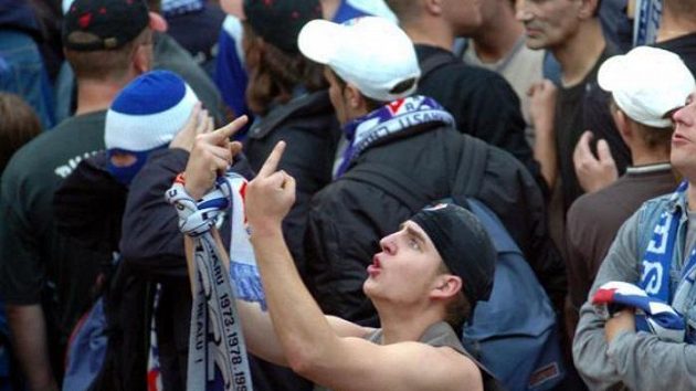 Fanoušci Baníku Ostrava Fanoušci Baníku Ostrava