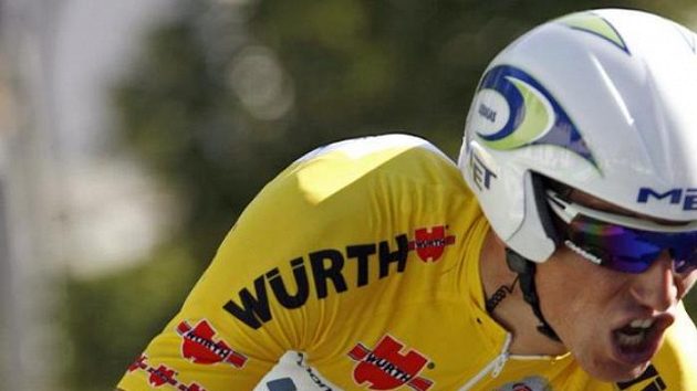 Roman Kreuziger během Závodu kolem Švýcarska Roman Kreuziger během Závodu kolem Švýcarska