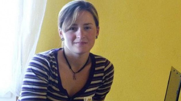 Biatlonistka Veronika Vítková při on-line chatu Biatlonistka Veronika Vítková při on-line chatu