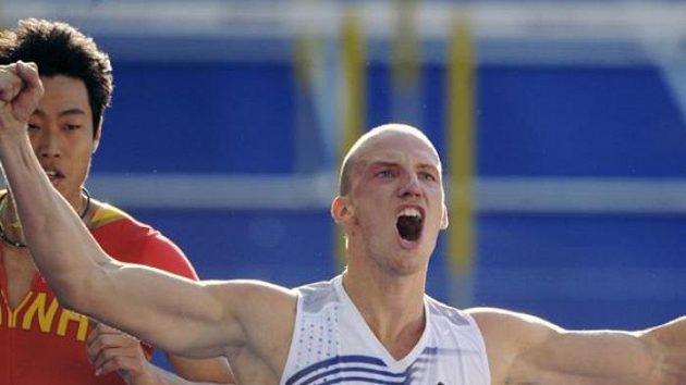 Překážkář Petr Svoboda po postupu do finále Překážkář Petr Svoboda po postupu do finále