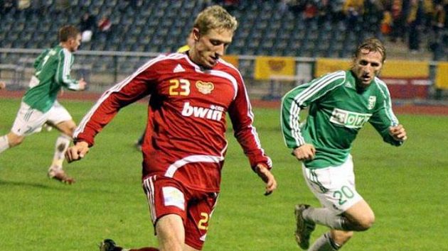 Fotbalista Dukly Praha Tomáš Kulvajt Fotbalista Dukly Praha Tomáš Kulvajt
