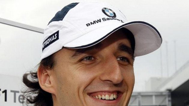 Polský jezdec Robert Kubica Polský jezdec Robert Kubica