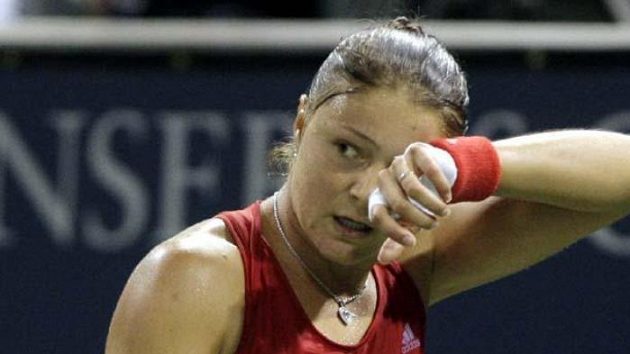 Ruská tenistka Dinara Safinová Ruská tenistka Dinara Safinová
