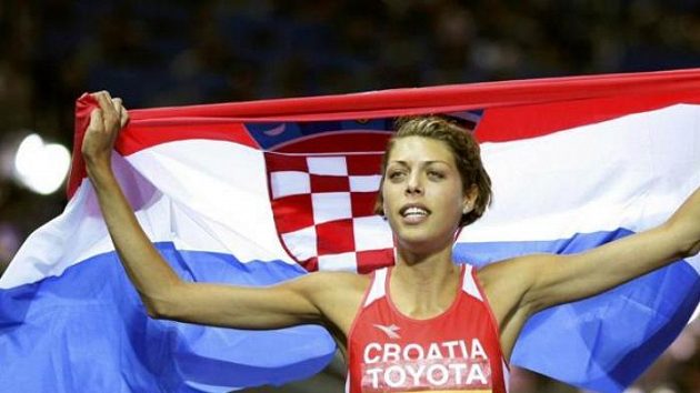 Chorvatská výškařka Blanka Vlašičová Chorvatská výškařka Blanka Vlašičová