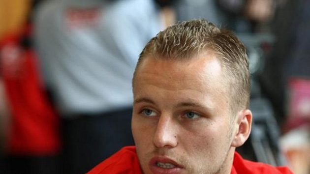 Michal Kadlec na srazu fotbalové reprezentace Michal Kadlec na srazu fotbalové reprezentace