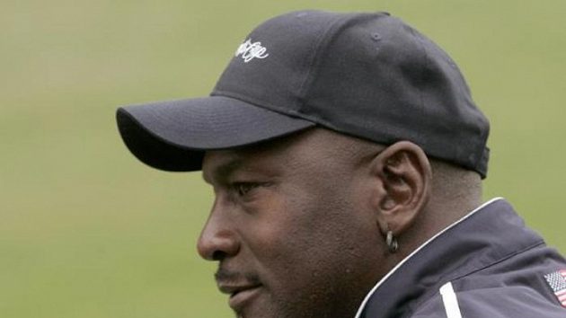 Legendární basketbalista Michael Jordan Legendární basketbalista Michael Jordan