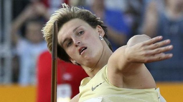 Oštěpařka Barbora Špotáková na atletickém mítinku Zlatá tretra v Ostravě - ilustrační foto. Oštěpařka Barbora Špotáková na atletickém mítinku Zlatá tretra v Ostravě - ilustrační foto.