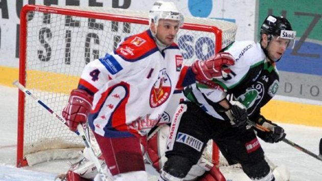 Hokejisté Havlíčkova Brodu v zápase proti Mladé Boleslavi. Archivní foto. Hokejisté Havlíčkova Brodu v zápase proti Mladé Boleslavi. Archivní foto.