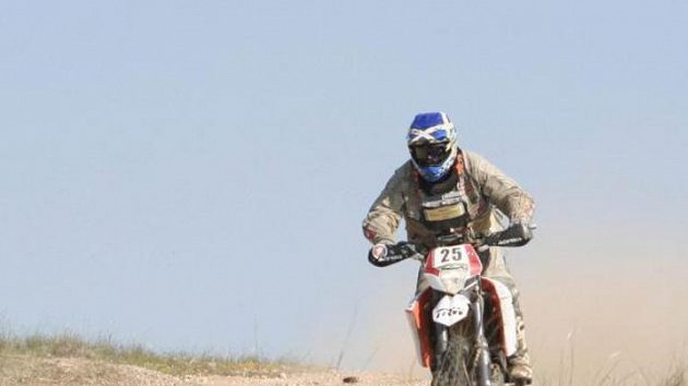 David Pabiška na trati Středoevropské rallye. David Pabiška na trati Středoevropské rallye.