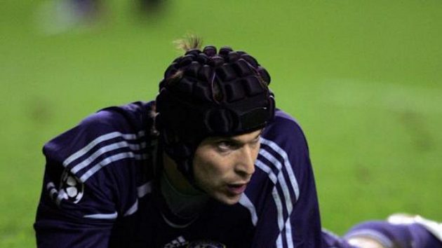 Brankář fotbalistů Chelsea Petr Čech Brankář fotbalistů Chelsea Petr Čech