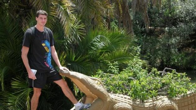Jaroslav Bába během soustředění navštívil i safari Jaroslav Bába během soustředění navštívil i safari
