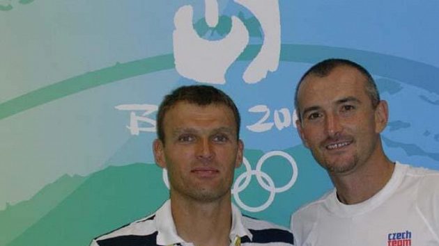Čeští tenisté Pavel Vízner (vlevo) a Martin Damm Čeští tenisté Pavel Vízner (vlevo) a Martin Damm