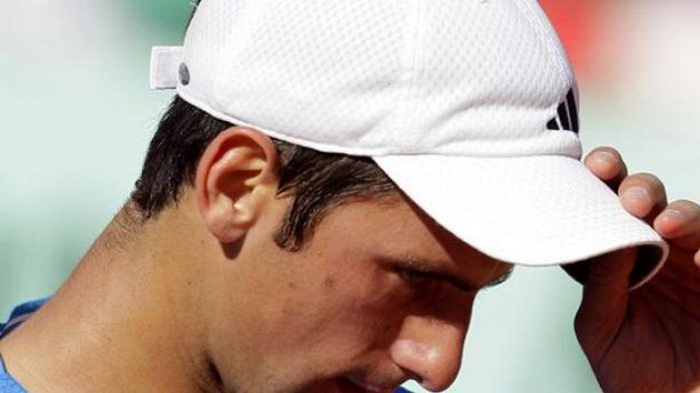 Srbský tenista Novak Djokovič Srbský tenista Novak Djokovič