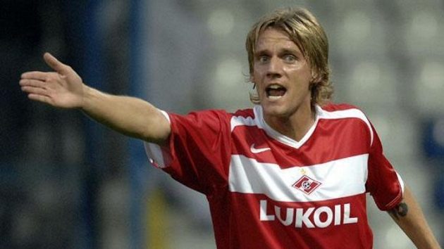 Český hráč Spartaku Moskva Radoslav Kováč Český hráč Spartaku Moskva Radoslav Kováč