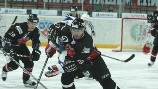 Jaromír Jágr v dresu Omsku Jaromír Jágr v dresu Omsku