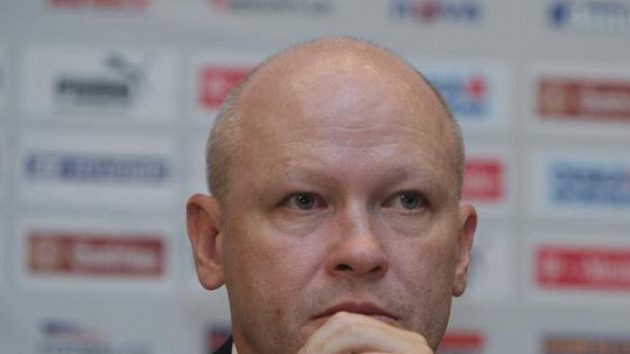 Reprezentační trenér Ivan Hašek Reprezentační trenér Ivan Hašek